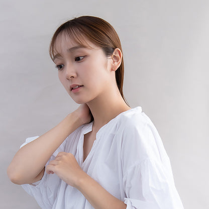 樹脂ピアス ネコ チューリップ マーガレット 3個セット スタッドピアス