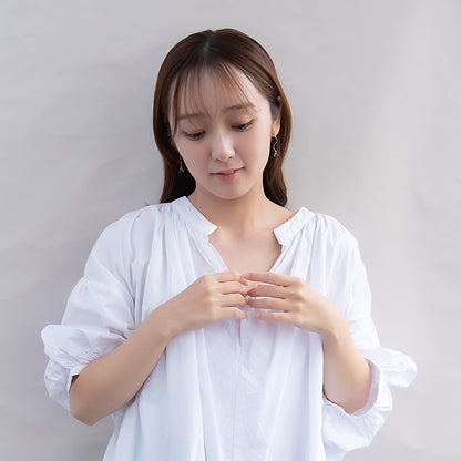 ピアス バイカラー チタンポスト スタッドピアス