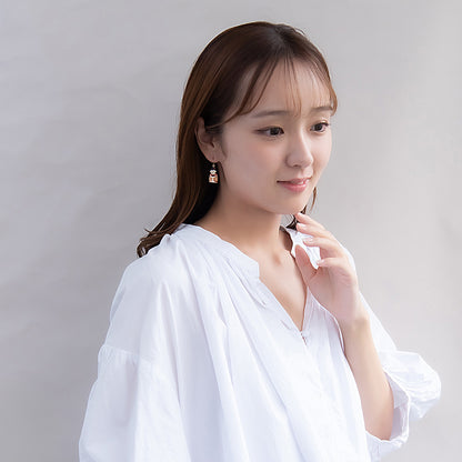 ピアス 着物 紅葉 フックピアス