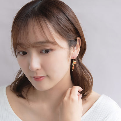 ピアス 抹茶 パフェ 団子 桜 フックピアス