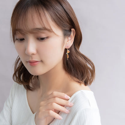 ピアス 抹茶 パフェ 団子 桜 フックピアス