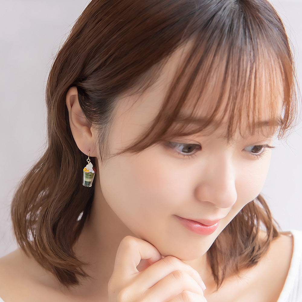 ピアス 抹茶 パフェ 団子 桜 フックピアス – OSEWAYAオンラインストア