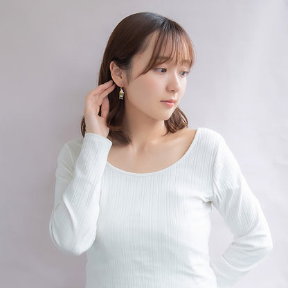 ピアス 抹茶 パフェ 団子 桜 フックピアス