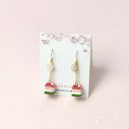 ピアス 桜 フラワー スイーツ フックピアス