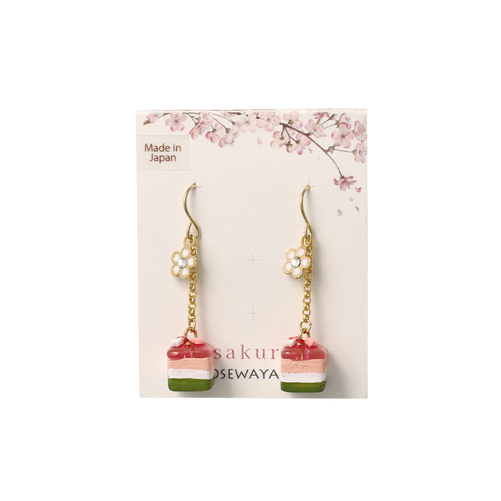 ピアス 桜 フラワー スイーツ フックピアス