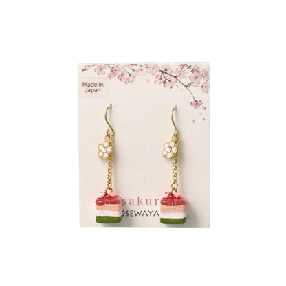 ピアス 桜 フラワー スイーツ フックピアス