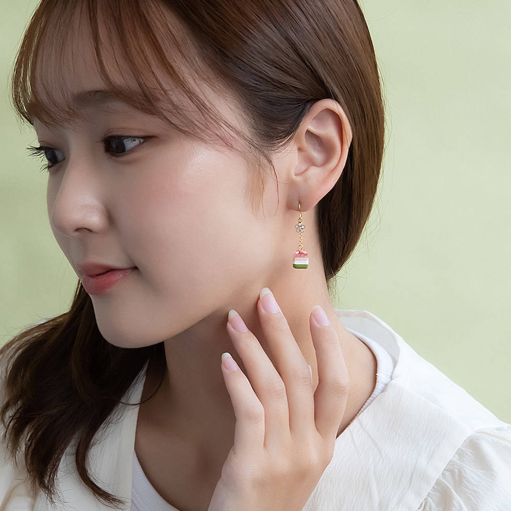 ピアス 桜 フラワー スイーツ フックピアス