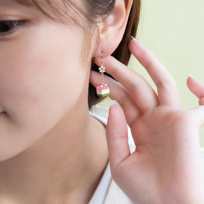 ピアス 桜 フラワー スイーツ フックピアス