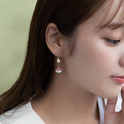 ピアス 桜 フラワー スイーツ フックピアス