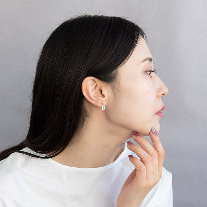 ピアス 和菓子 お花見 三色団子 お茶 花 3個セット チタンポスト スタッドピアス ドロップピアス