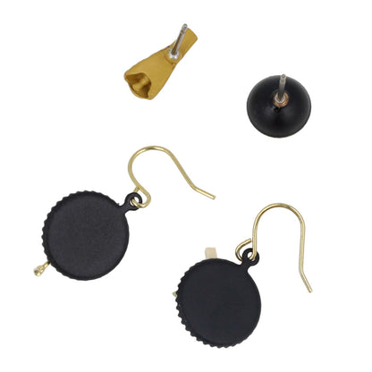 ピアス 抹茶 茶筅 和菓子 4個セット チタンポスト スタッドピアス フックピアス