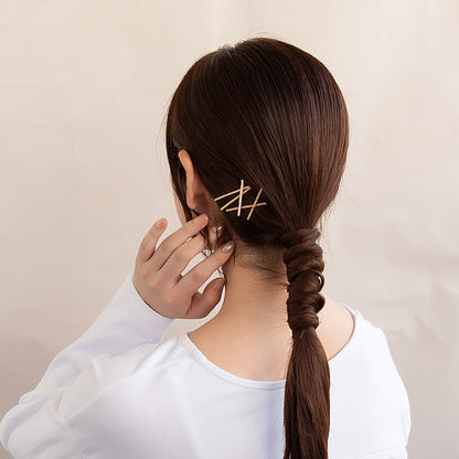 ヘアピン カラー シンプル エポ 5本セット アメピン