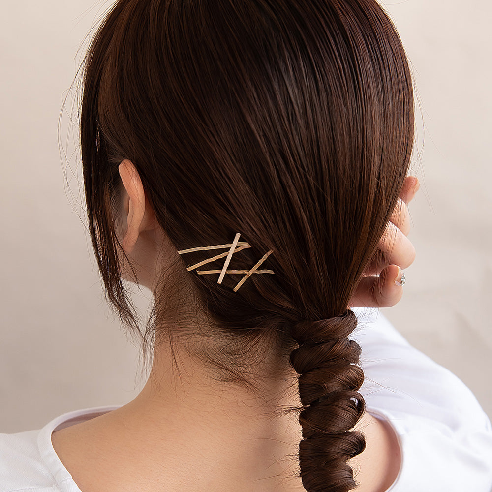 ヘアピン カラー シンプル エポ 5本セット アメピン