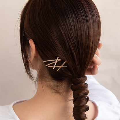 ヘアピン カラー シンプル エポ 5本セット アメピン