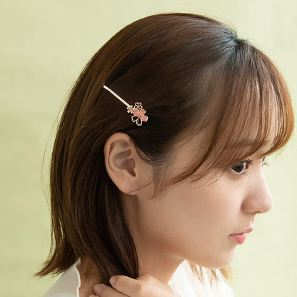 ヘアピン ニッケルフリー メタル 桜 3輪 アメピン