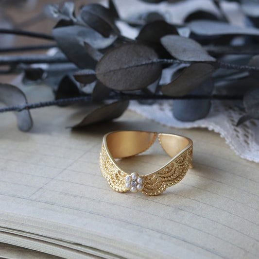 【Ayatorie/アヤトリエ】付け襟のリング