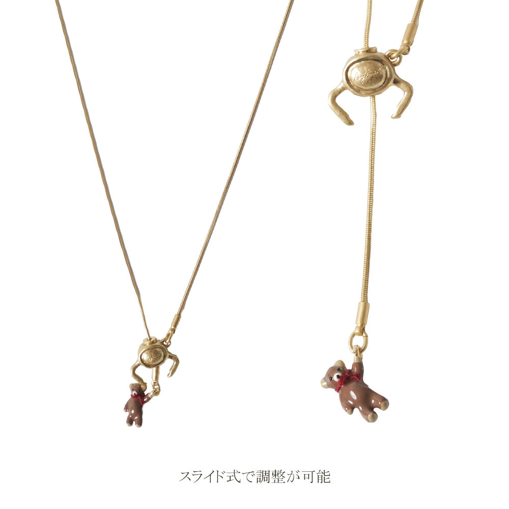 【Ayatorie/アヤトリエ】小さなくまと運試しネックレス