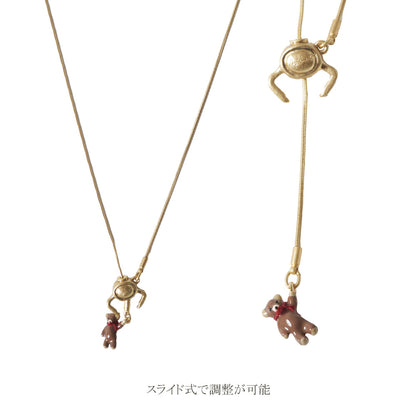 【Ayatorie/アヤトリエ】小さなくまと運試しネックレス