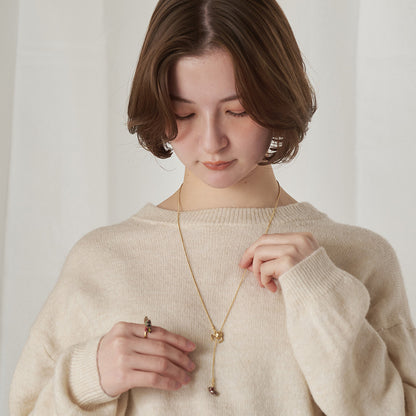 【Ayatorie/アヤトリエ】小さなくまと運試しネックレス