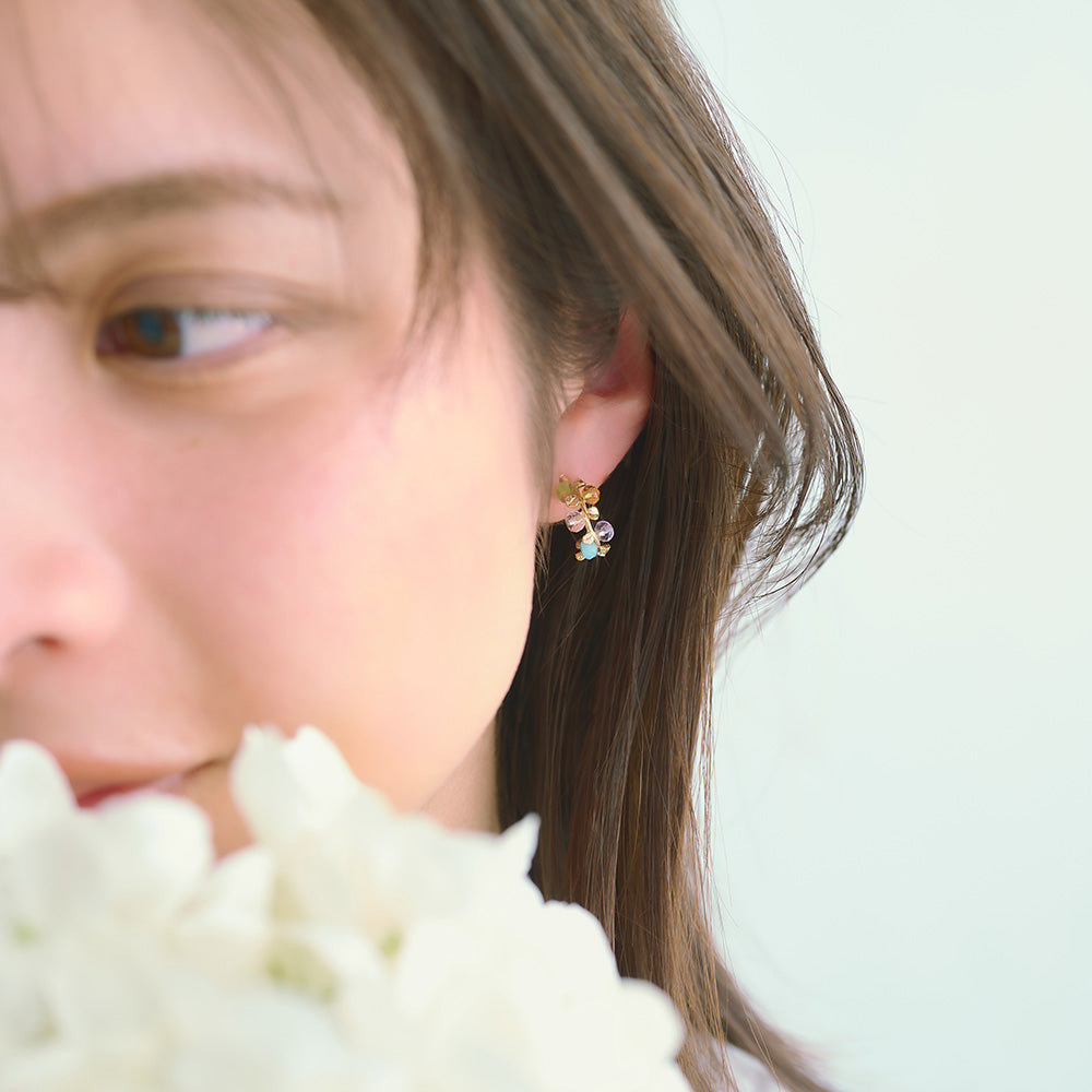 【Ayatorie/アヤトリエ】小さな果実のピアス