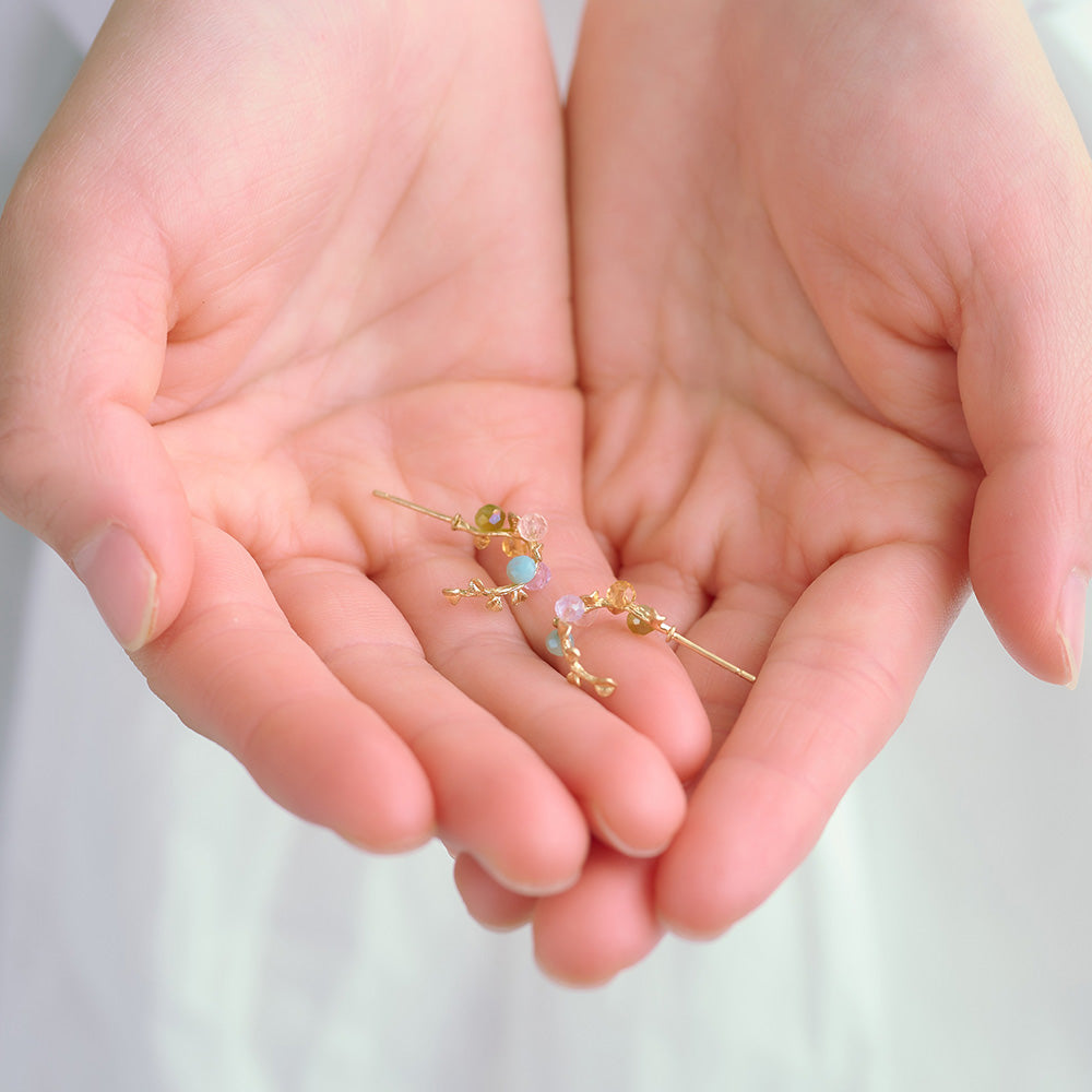 【Ayatorie/アヤトリエ】小さな果実のピアス