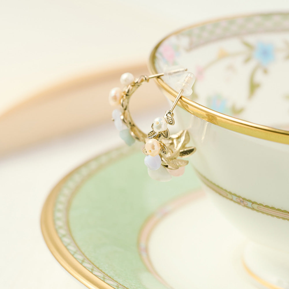 【Ayatorie/アヤトリエ】朝露のピアス