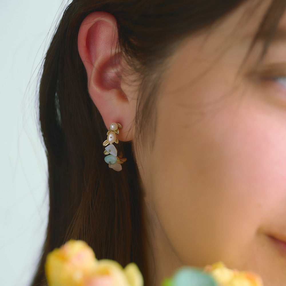 【Ayatorie/アヤトリエ】朝露のピアス