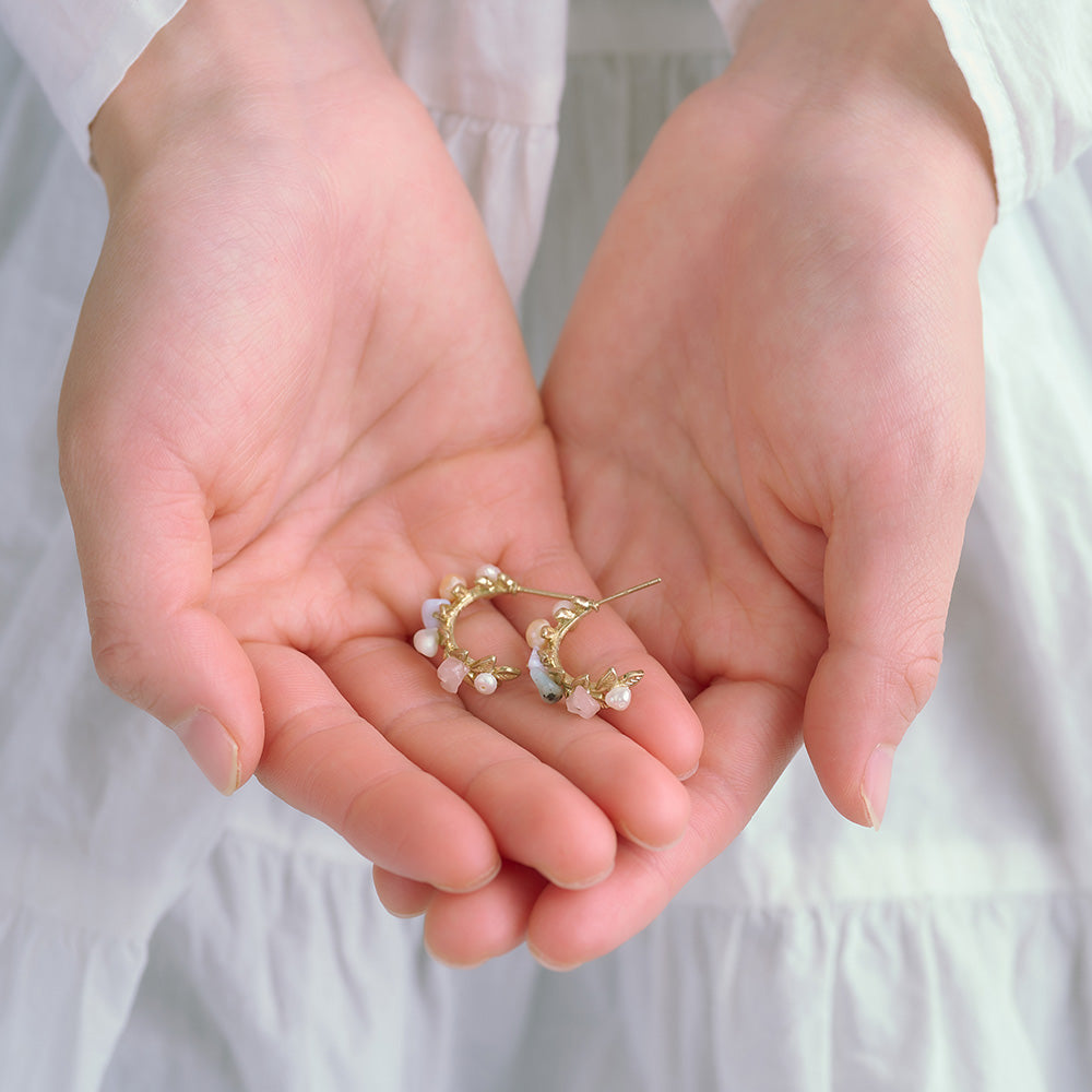 【Ayatorie/アヤトリエ】朝露のピアス