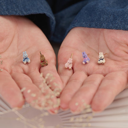 【Ayatorie/アヤトリエ】小さなうさぎの仲良しピアス
