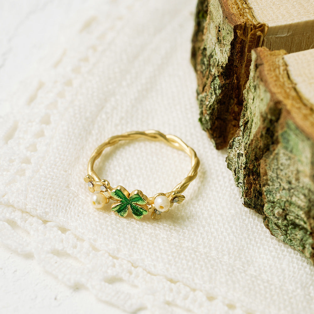 【Ayatorie/アヤトリエ】幸せのクローバーリング