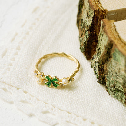 【Ayatorie/アヤトリエ】幸せのクローバーリング