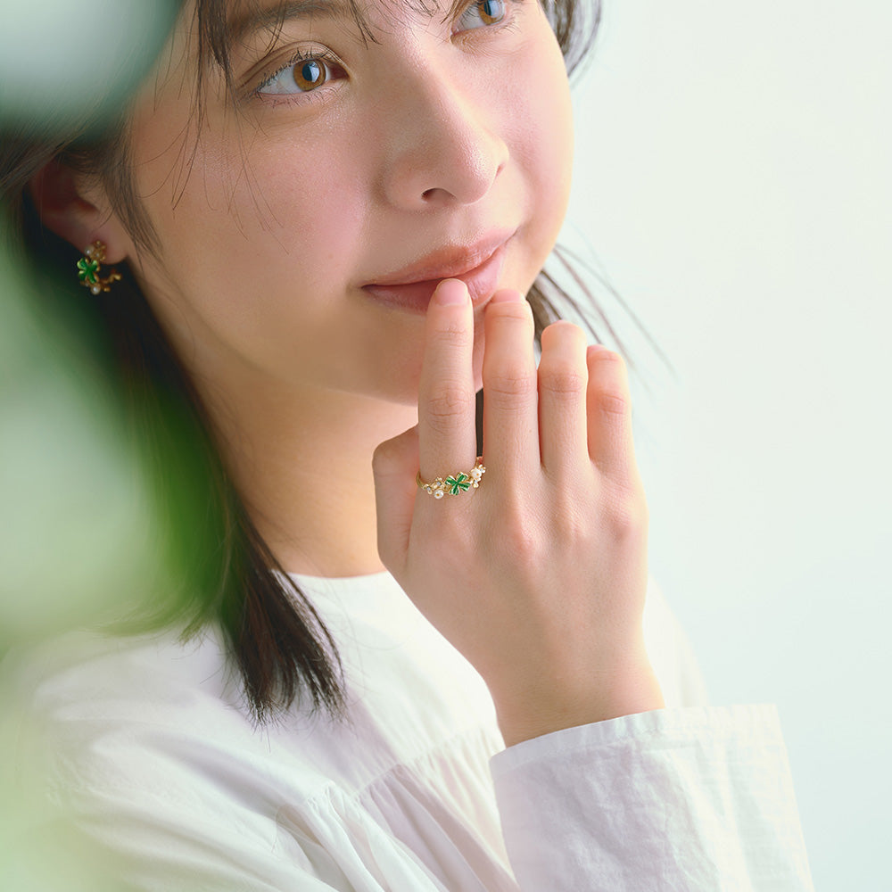 【Ayatorie/アヤトリエ】幸せのクローバーリング