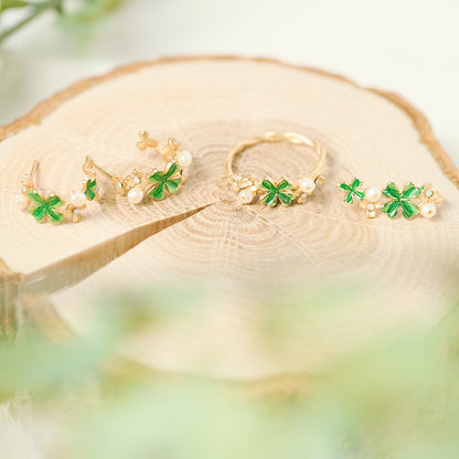 【Ayatorie/アヤトリエ】幸せのクローバーリング