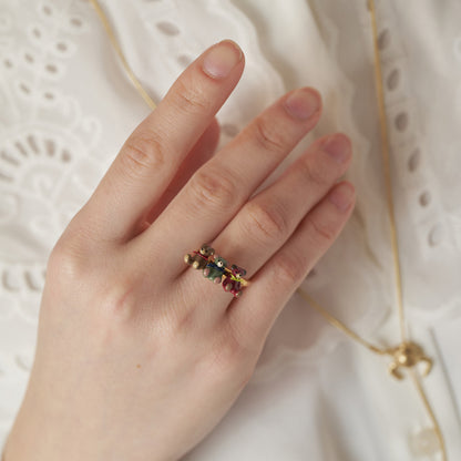 【Ayatorie/アヤトリエ】小さなくまのお座りリング