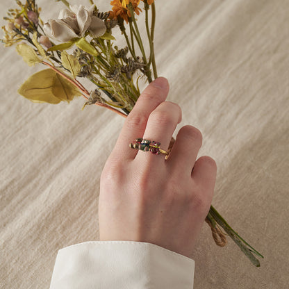 【Ayatorie/アヤトリエ】小さなくまのお座りリング