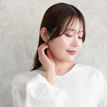 ボディピアス メタル リボン ストレートバーベル ネジ式 サージカルステンレス 16G【1個販売】