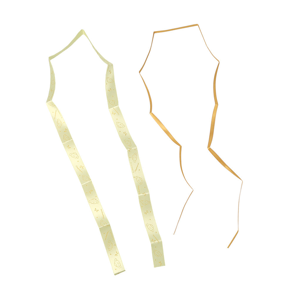 サンリオキャラクターズ  ポムポムプリン イベントヘア アレンジセット（キャラクターリボン/無地リボン/リボンUピン/パールUピン/クリアケース）