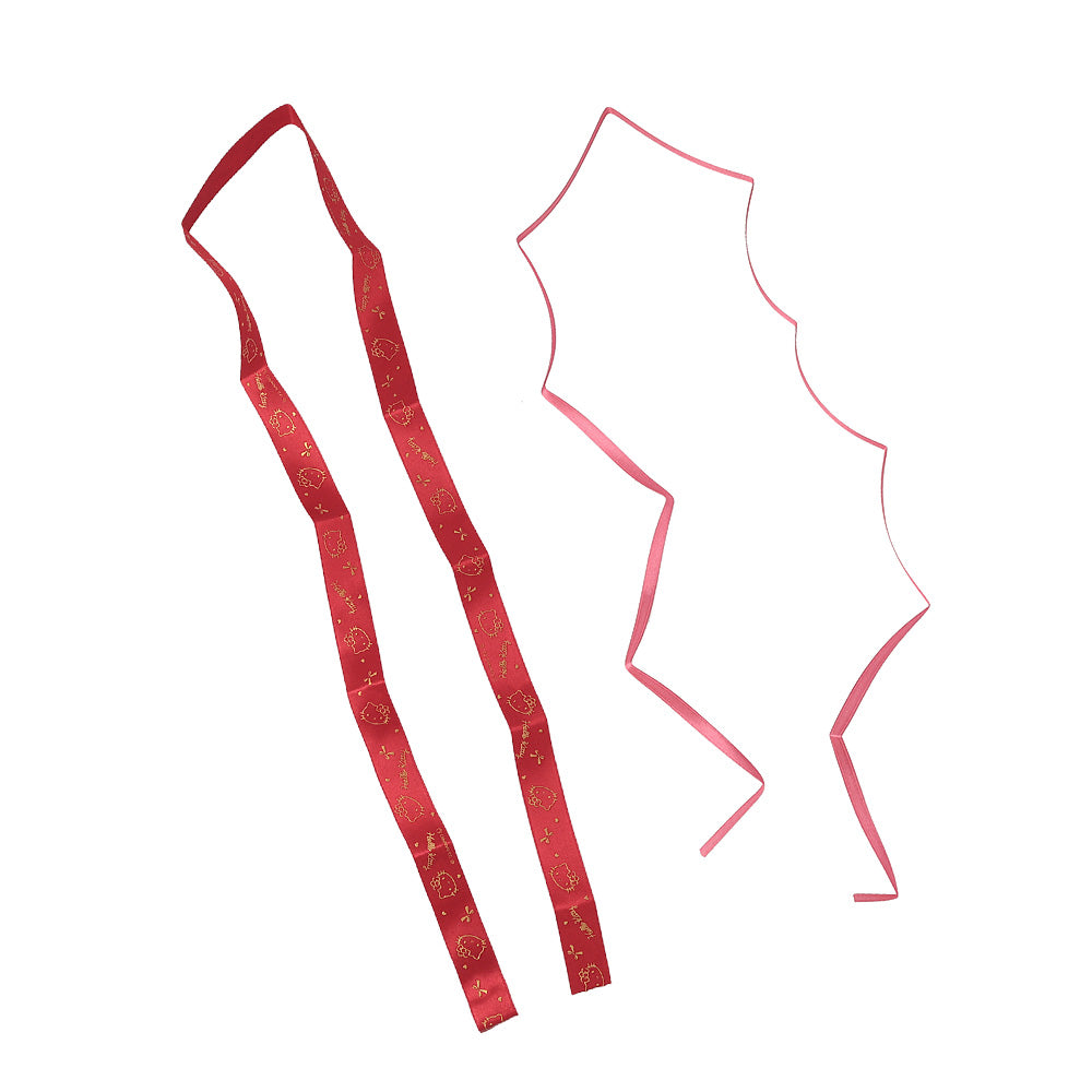 サンリオキャラクターズ  ハローキティ イベントヘア アレンジセット（キャラクターリボン/無地リボン/リボンUピン/パールUピン/クリアケース）