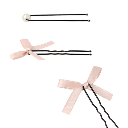 サンリオキャラクターズ  こぎみゅん イベントヘア アレンジセット（キャラクターリボン/無地リボン/リボンUピン/パールUピン/クリアケース）