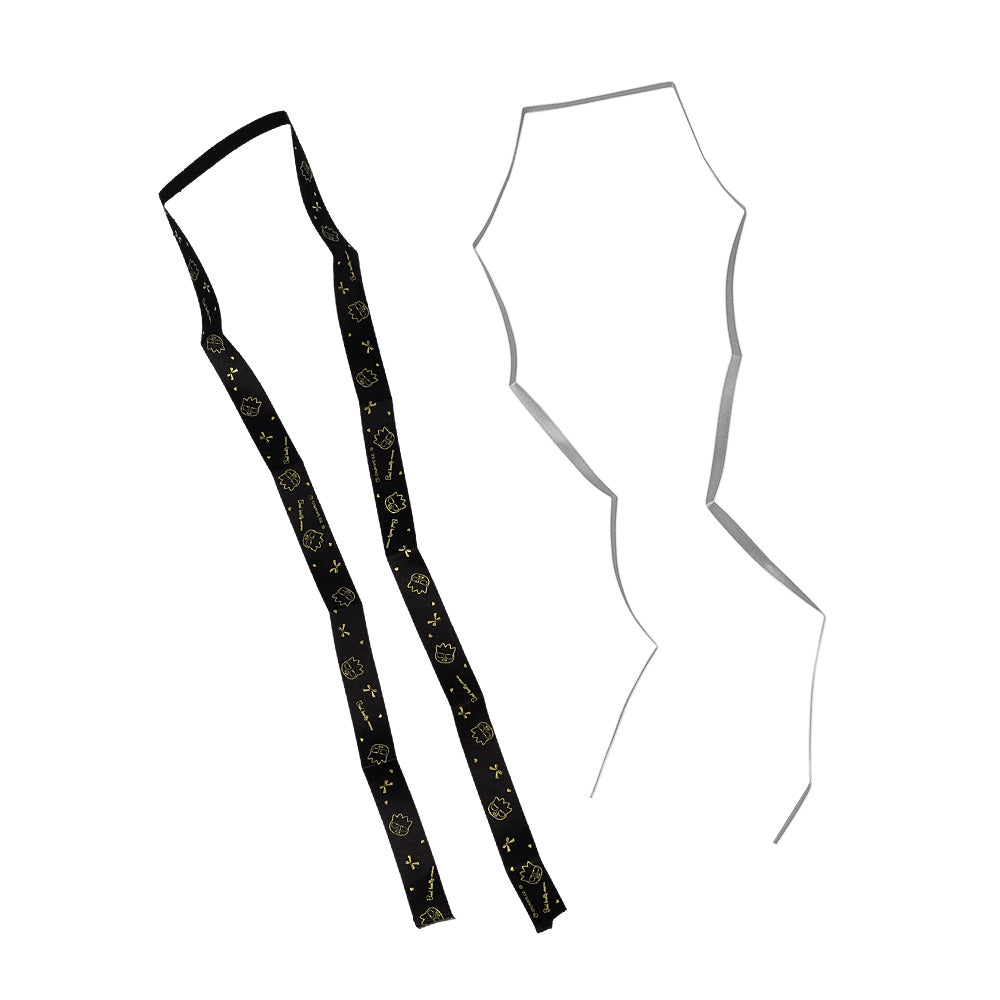 サンリオキャラクターズ  バッドばつ丸 イベントヘア アレンジセット（キャラクターリボン/無地リボン/リボンUピン/パールUピン/クリアケース）