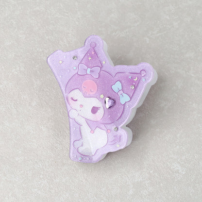 サンリオキャラクターズ  クロミ はさむだけですぐカワイイ ビジューバンスクリップ