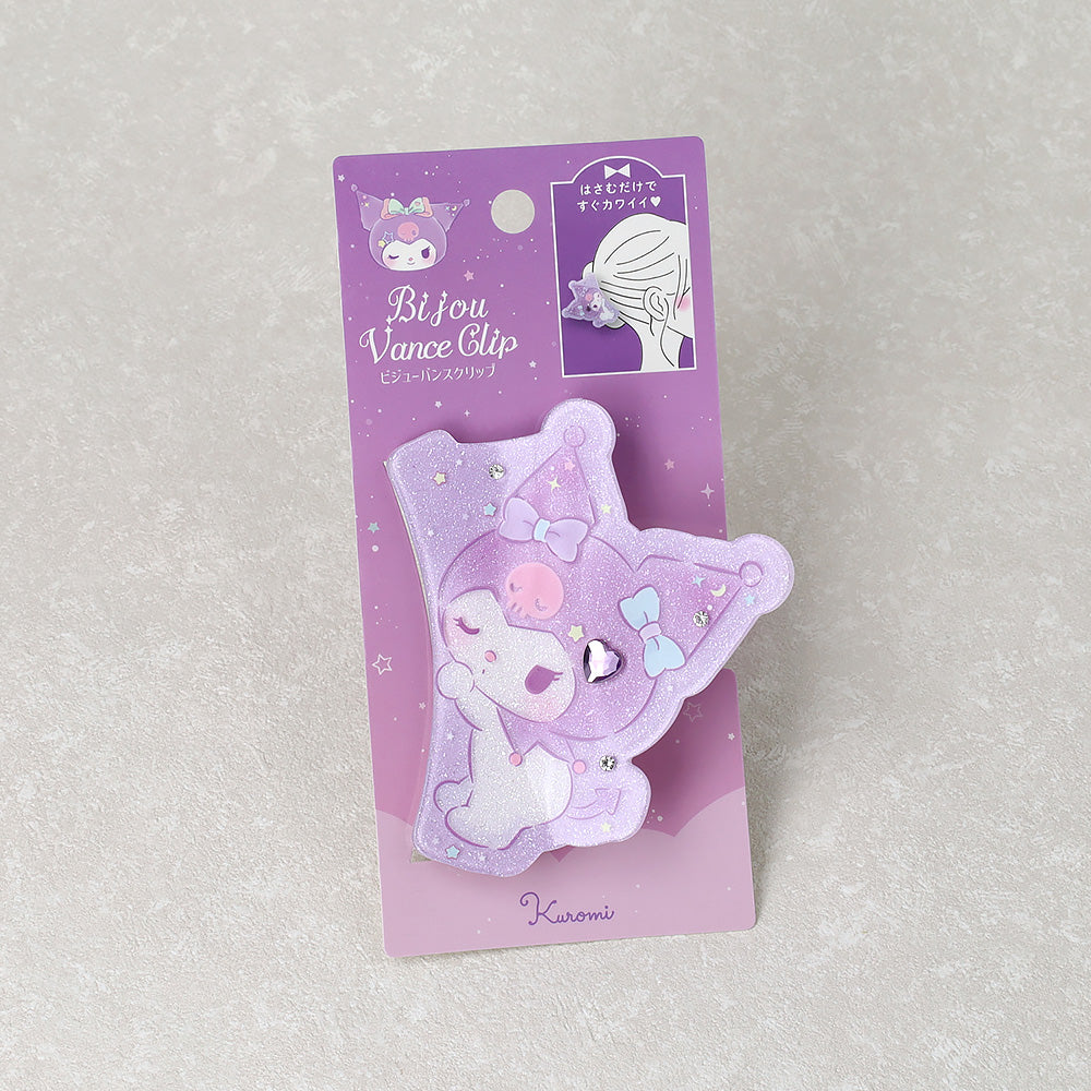 サンリオキャラクターズ  クロミ はさむだけですぐカワイイ ビジューバンスクリップ
