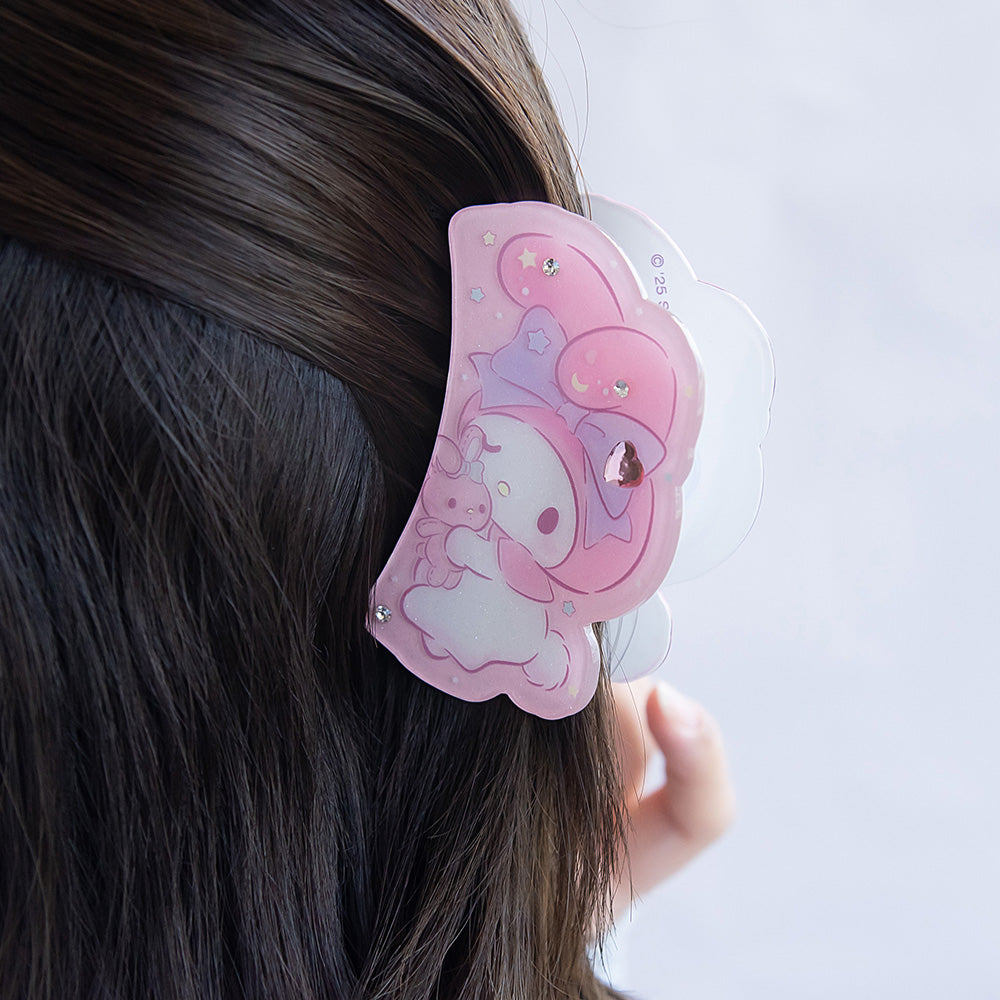 サンリオキャラクターズ  マイメロディ はさむだけですぐカワイイ ビジューバンスクリップ