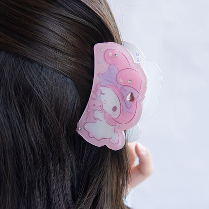 サンリオキャラクターズ  マイメロディ はさむだけですぐカワイイ ビジューバンスクリップ