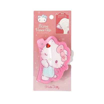 サンリオキャラクターズ  ハローキティ はさむだけですぐカワイイ ビジューバンスクリップ