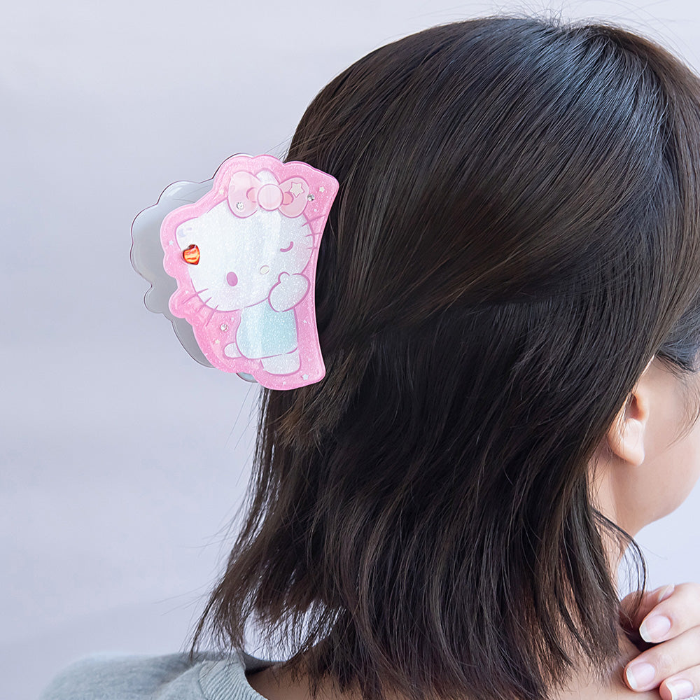 サンリオキャラクターズ  ハローキティ はさむだけですぐカワイイ ビジューバンスクリップ