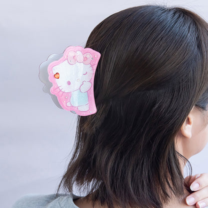 サンリオキャラクターズ  ハローキティ はさむだけですぐカワイイ ビジューバンスクリップ