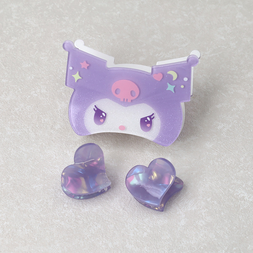 サンリオキャラクターズ  クロミ はさむだけですぐかわいい ミニバンスクリップセット