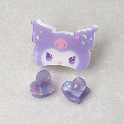 サンリオキャラクターズ  クロミ はさむだけですぐかわいい ミニバンスクリップセット