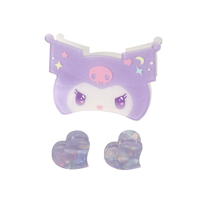 サンリオキャラクターズ  クロミ はさむだけですぐかわいい ミニバンスクリップセット